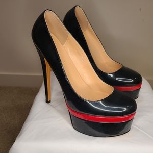 Platform Stiletto Pumps